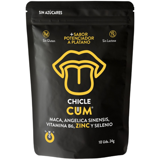WugSex - Cum Pastilhas para aumentar a ejaculação sabor a banana 10 uni