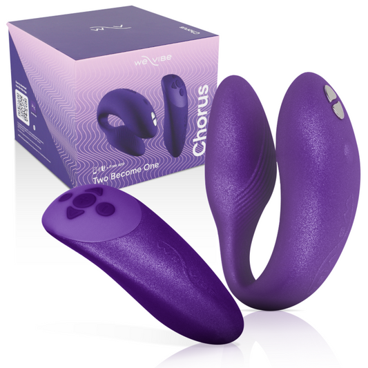 We-Vibe Chorus vibrador para casais com squeeze control roxo - DD