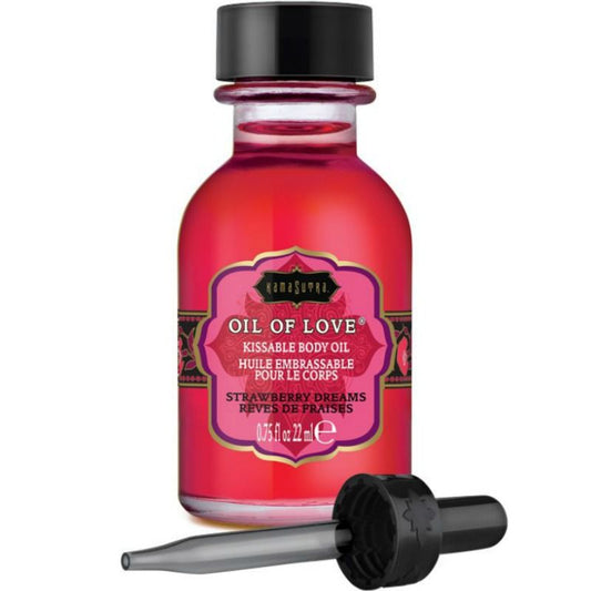Kamasutra - Óleo comestível morango 22ml