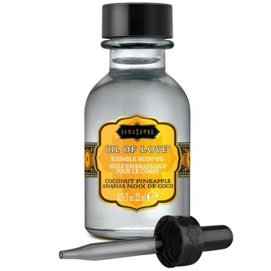 Kamasutra - Óleo comestível coco e abacaxi 22ml