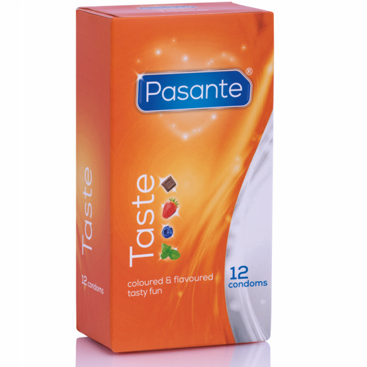 Pasante- Preservativos de sabores 12 uni